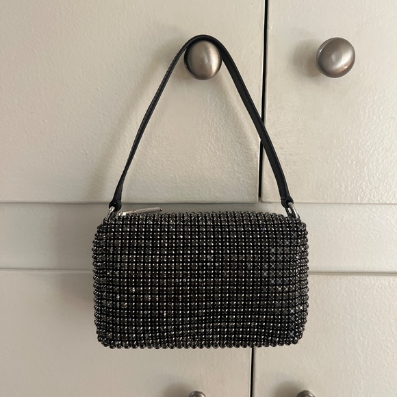 Alexander Wang black crystal bag - Picture 2 of 6